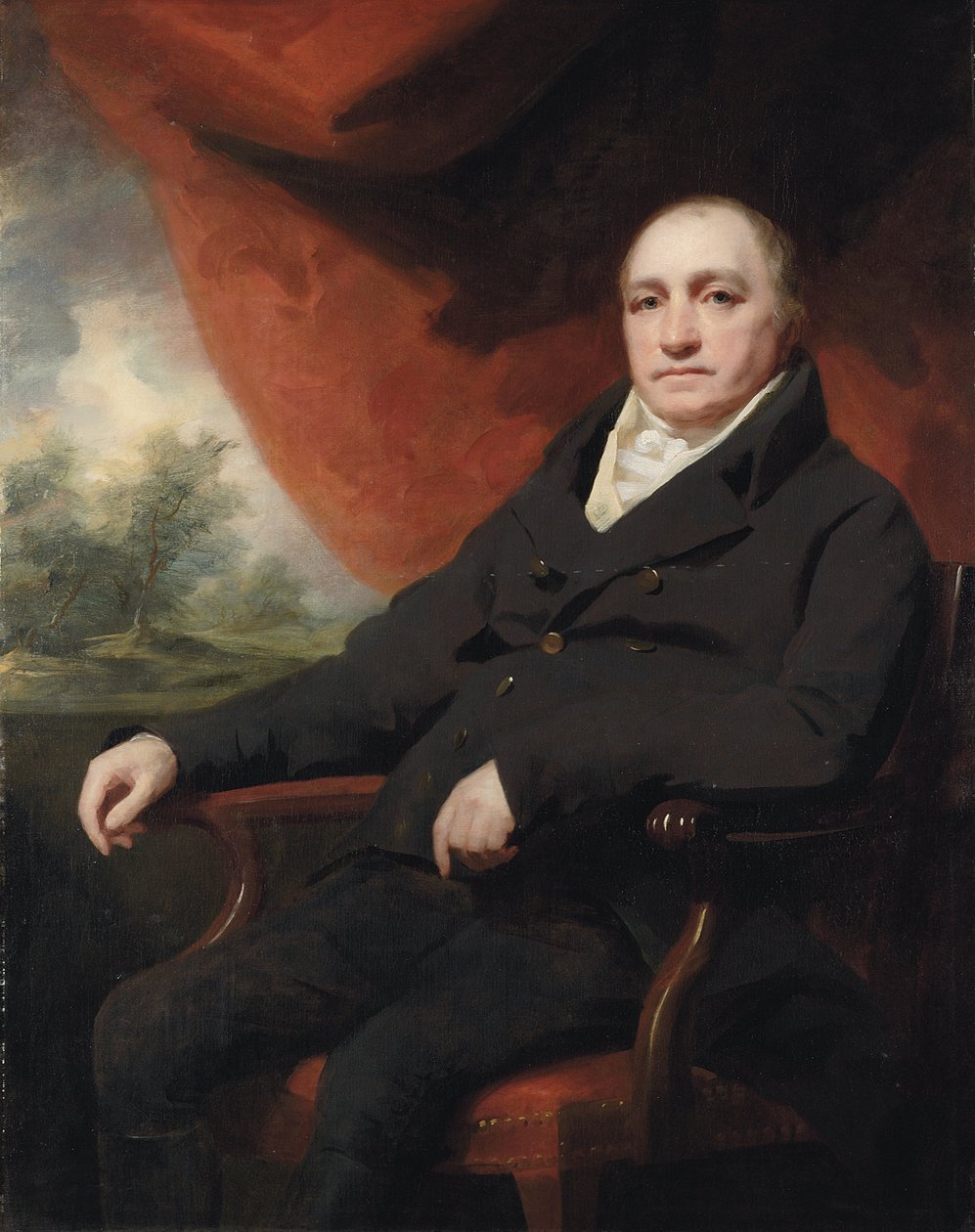 Retrato de um cavalheiro, tradicionalmente identificado como Dr. Black ou Dr. Blake de Henry Raeburn