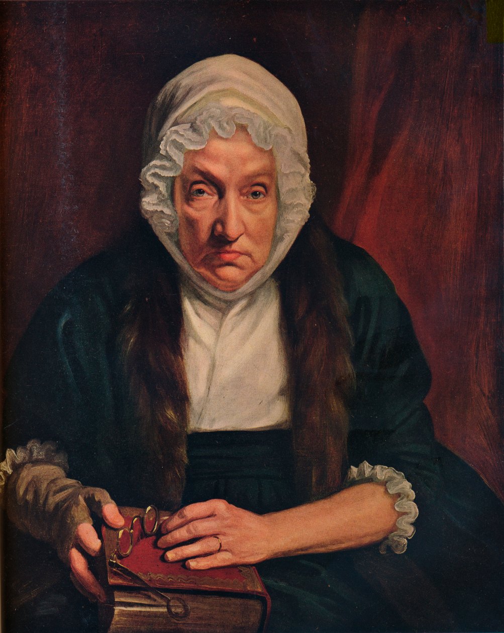 Retrato do Exmo. Senhora Bushell, século XVII, 1914 de Henry Raeburn