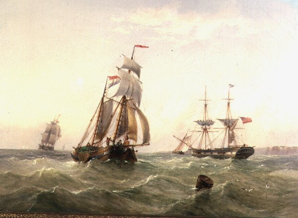 Navios fora da linha costeira de Henry Redmore