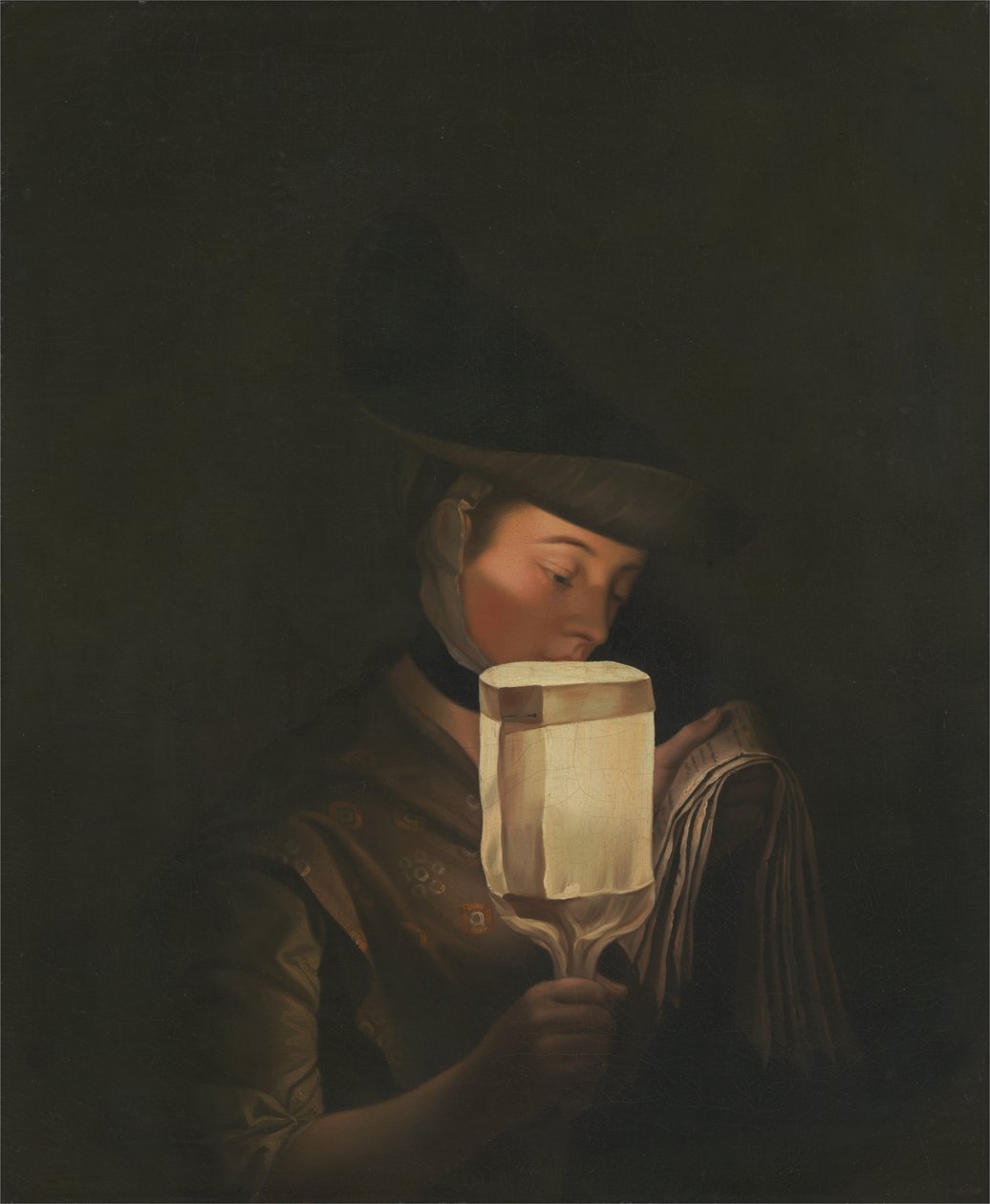 O cantor de baladas de Henry Robert Morland