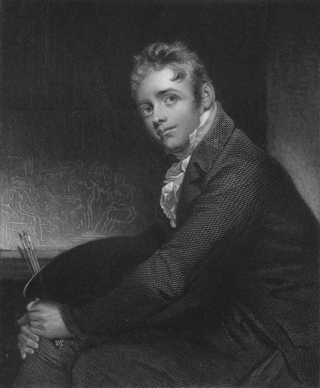 David Wilkie, esq. RA, 1834. de Henry Robinson