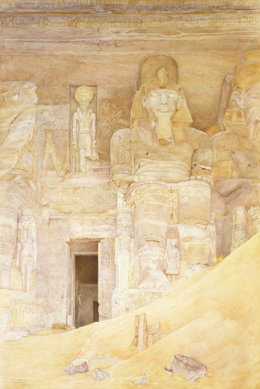 Abu Simbel, 1900 de Henry Roderick Newman