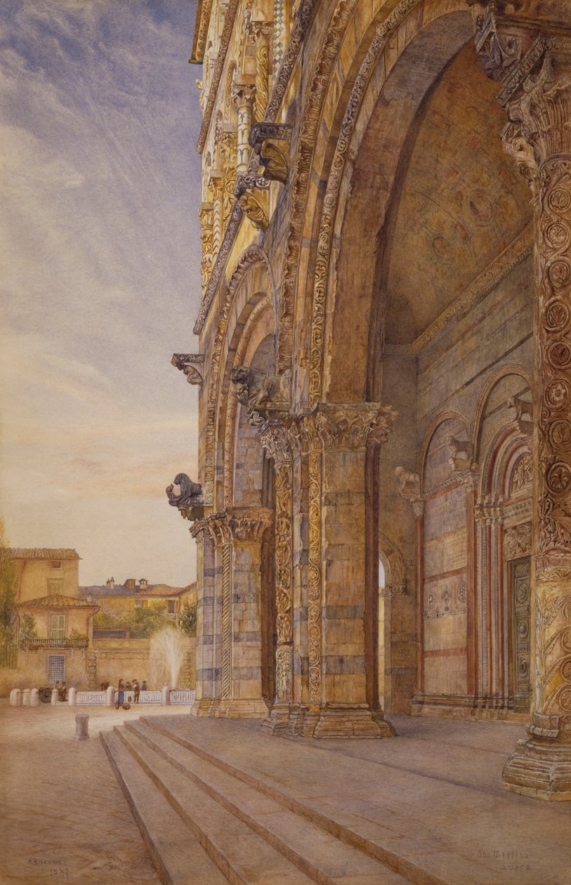 San Martino, Lucca, 1887 de Henry Roderick Newman