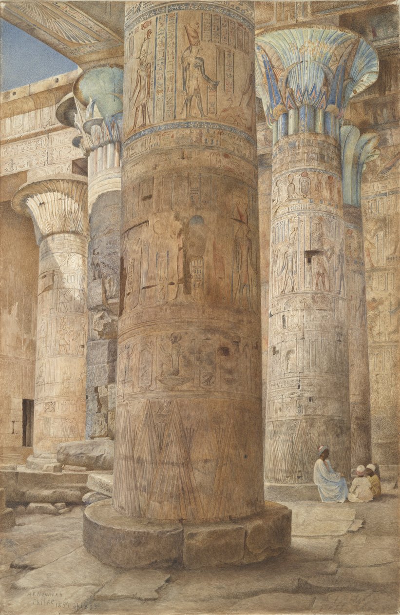 Templo na Ilha de Filae de Henry Roderick Newman