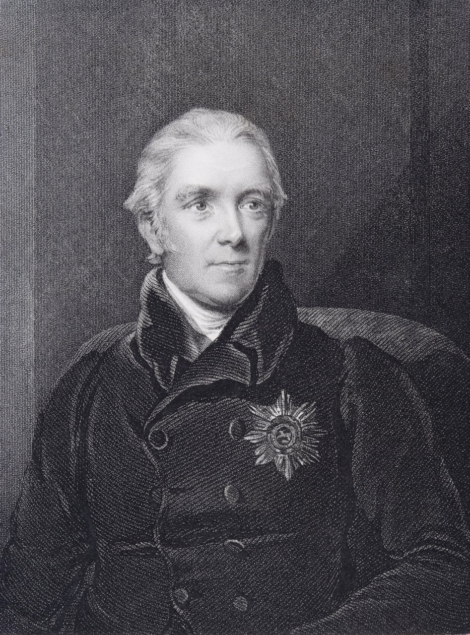 Sir Henry Halford, gravado por John Cochran (fl.1821-65) de Henry Room
