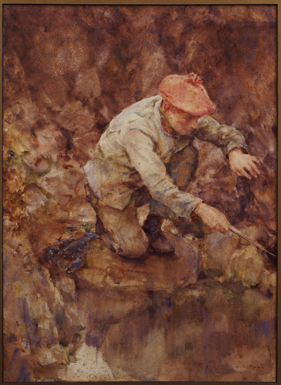 Lagosta de compensação de Henry Scott Tuke