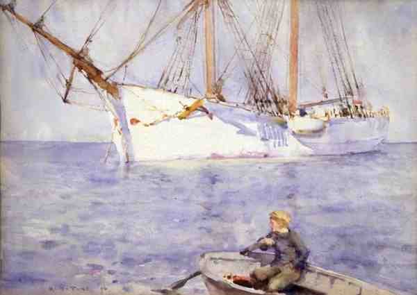 Efeito Pôr-do-sol de Henry Scott Tuke