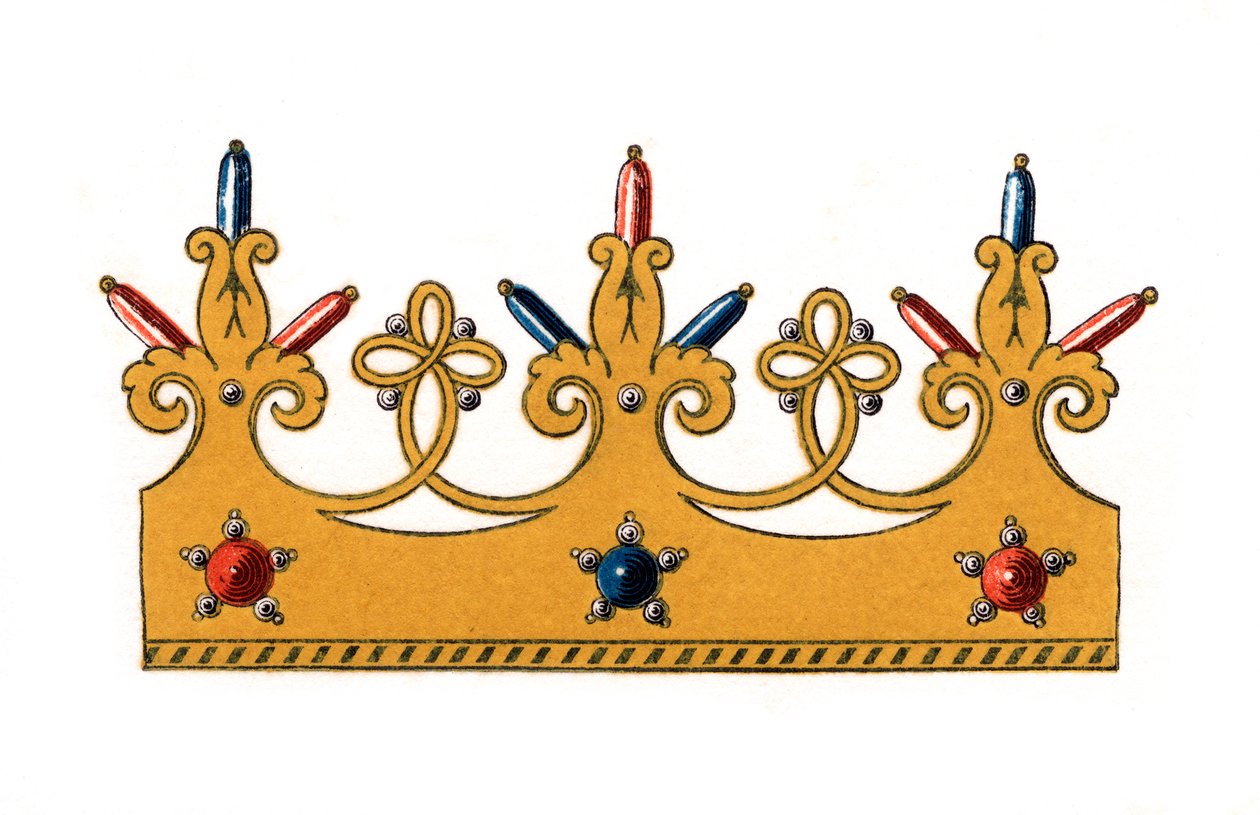 Design para uma coroa, 1843. de Henry Shaw