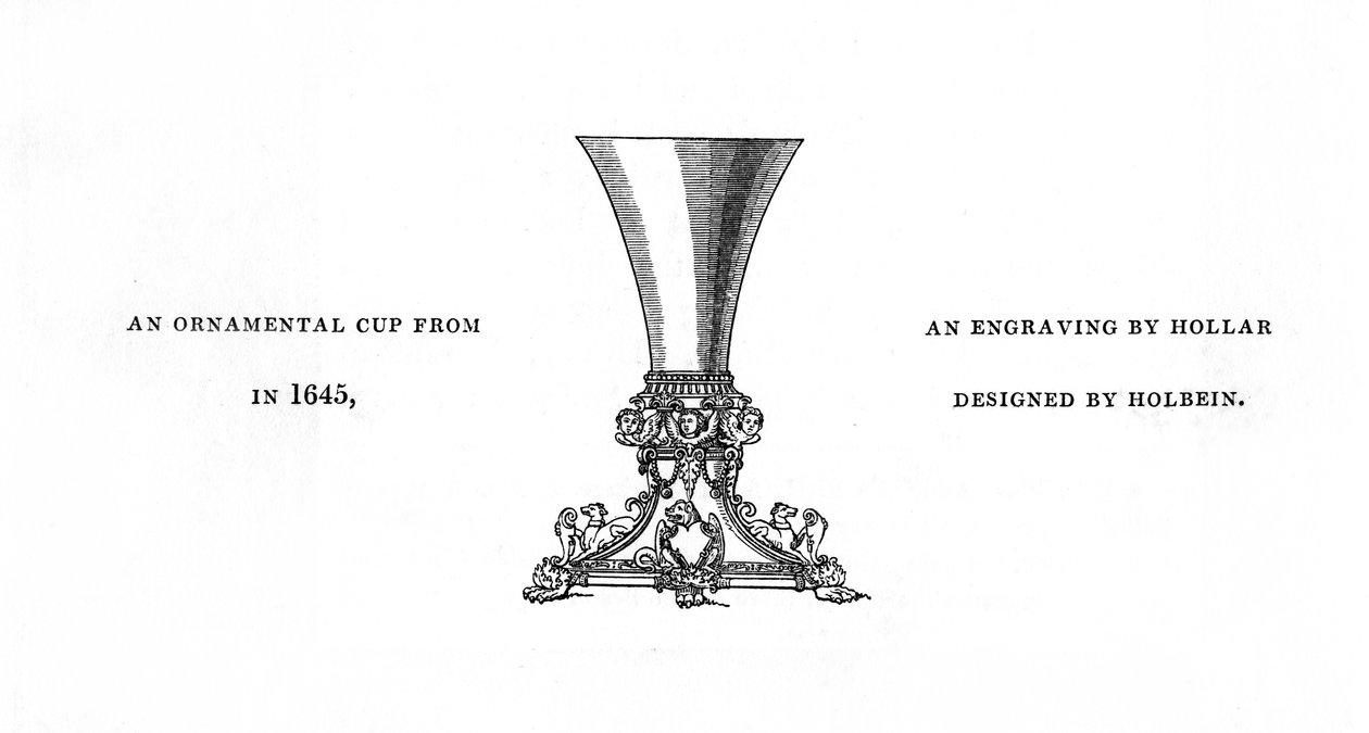 Taça decorativa, 1645, 1843. de Henry Shaw