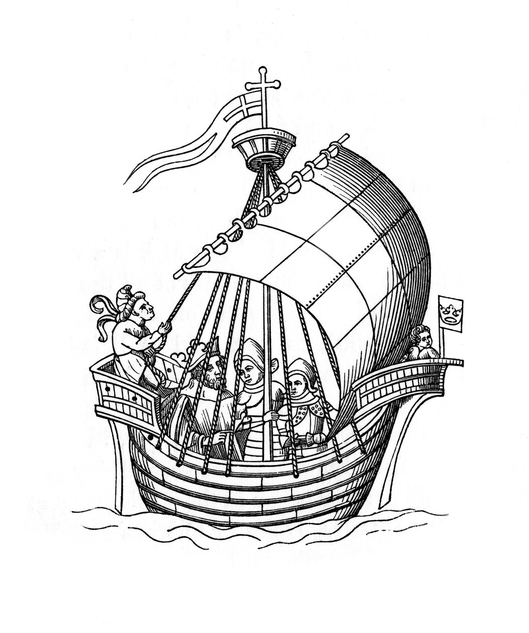 Veleiro, 1445, 1843. de Henry Shaw