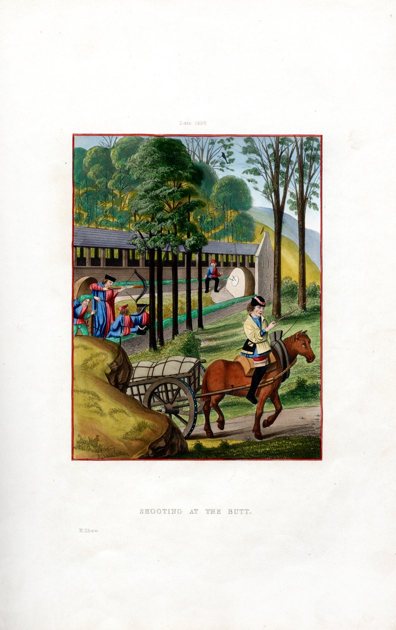 Tiro na bunda, 1496, 1843. de Henry Shaw