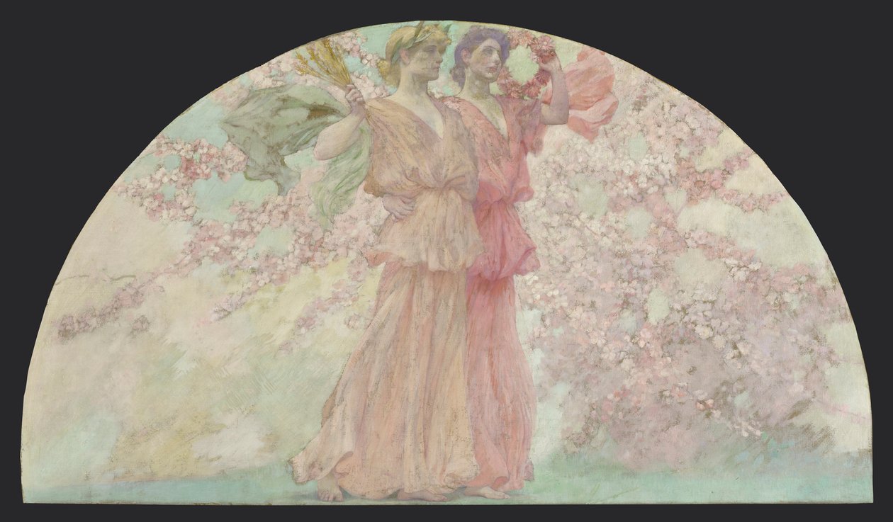 Ceres e Prosérpina Reunida de Henry Siddons Mowbray