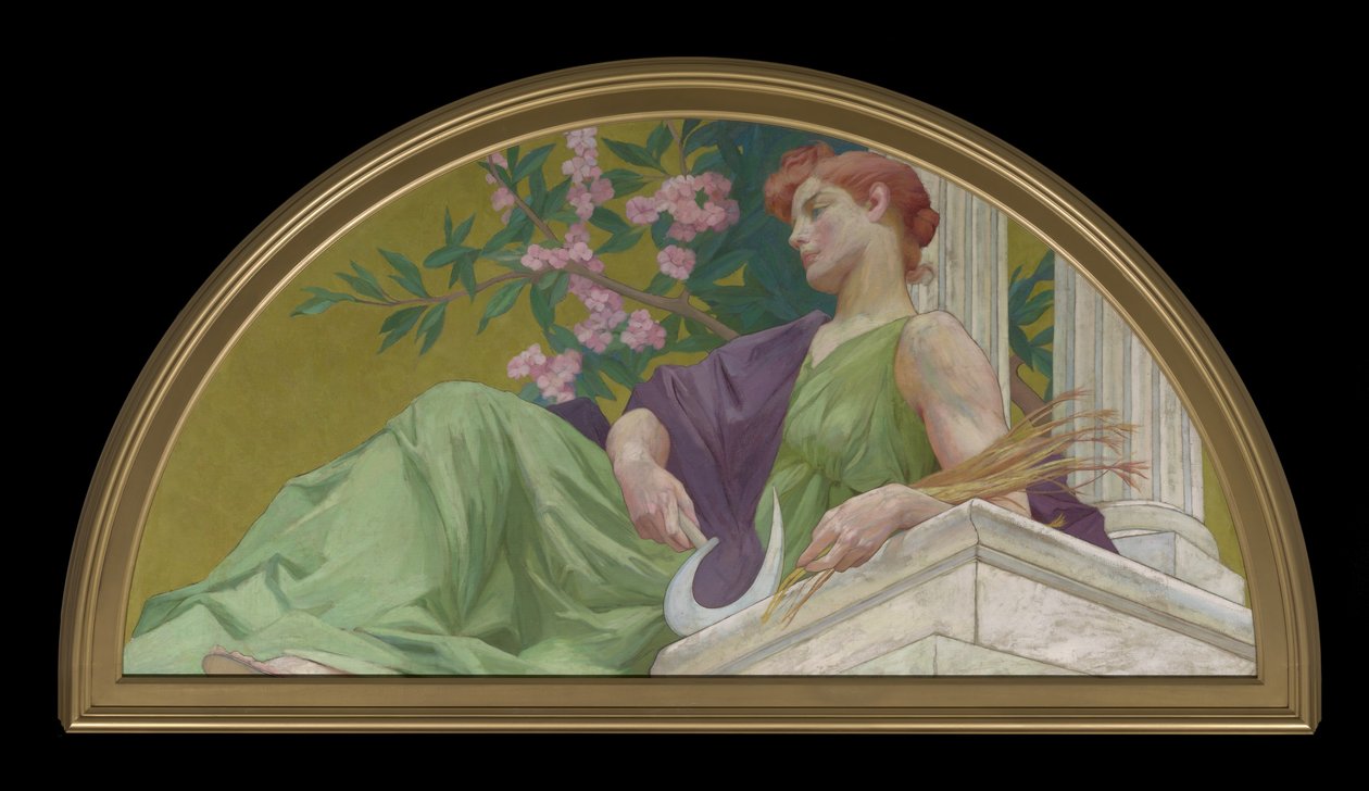Musa da Agricultura, 1893 de Henry Siddons Mowbray