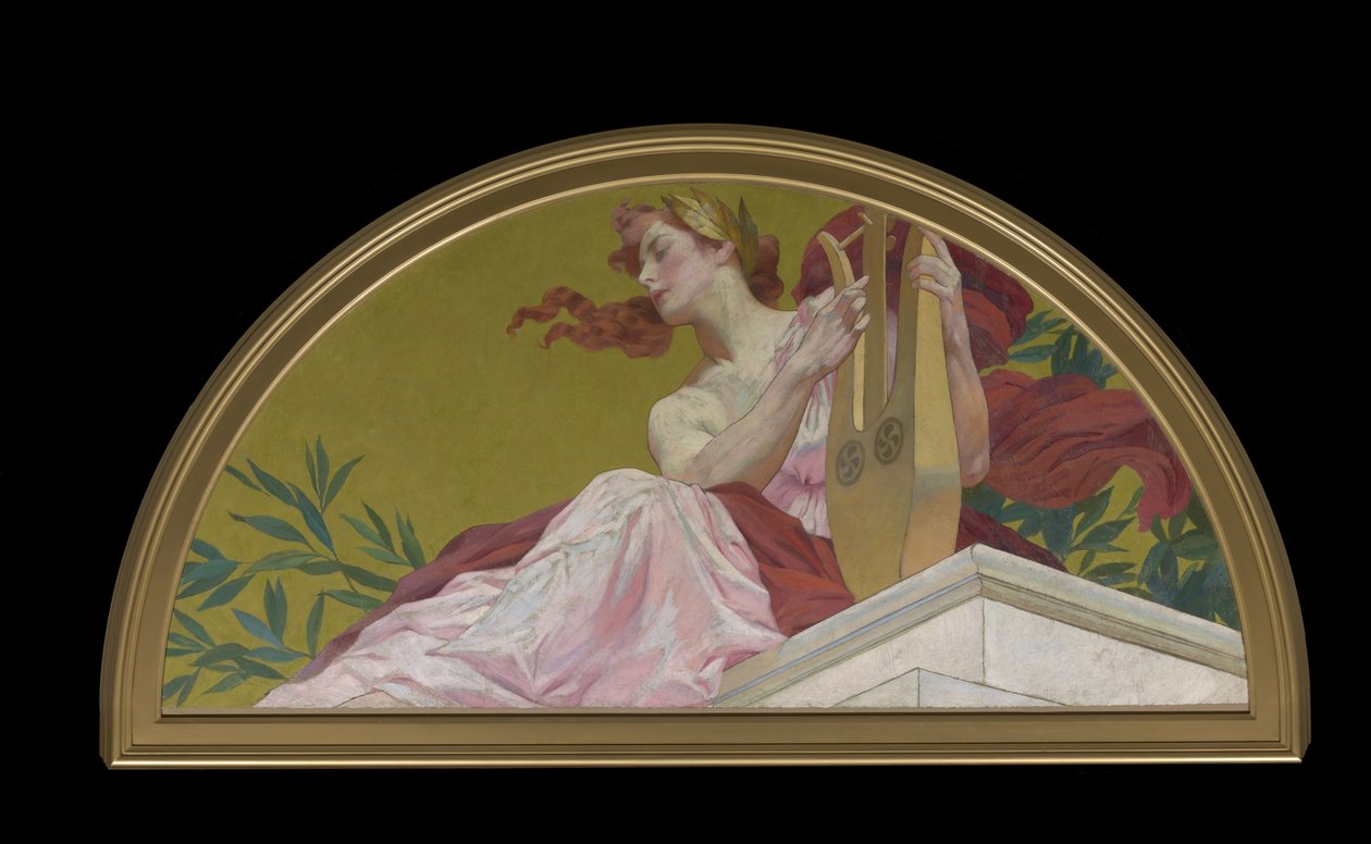 Muse of Lyric Poetry, 1893 de Henry Siddons Mowbray