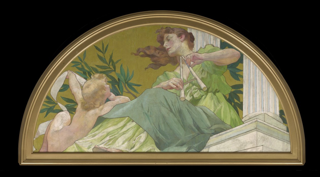 Musa da Música, 1893 de Henry Siddons Mowbray