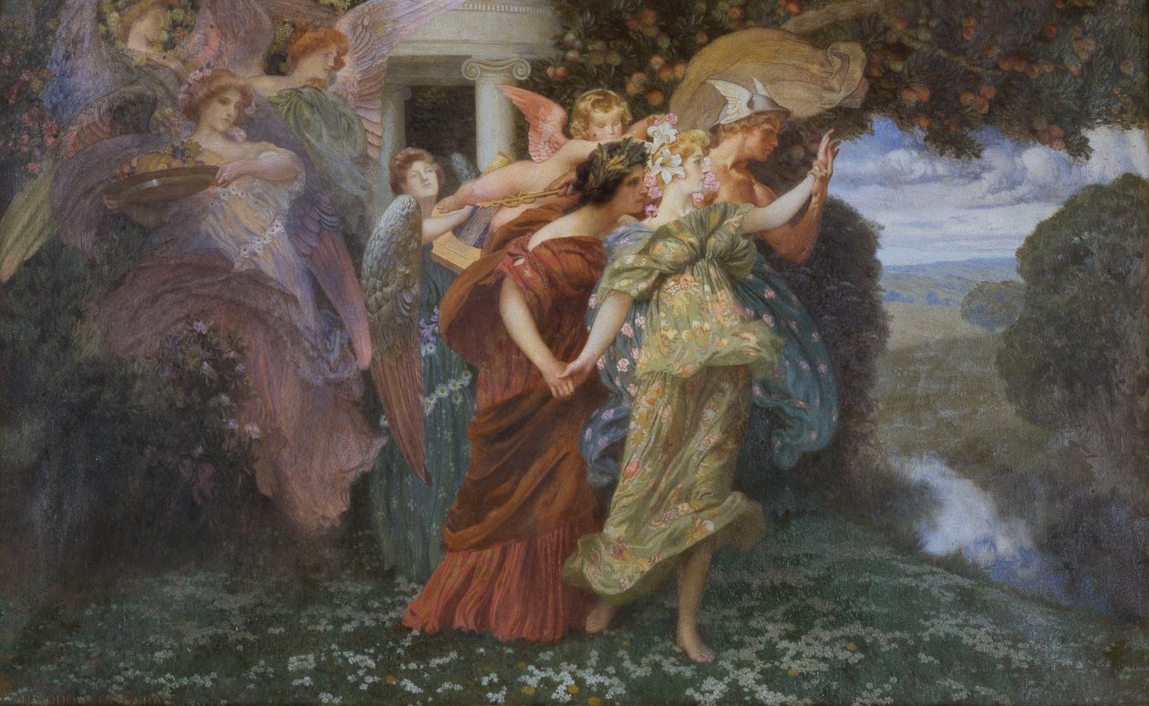 O casamento de Perséfone, de Henry Siddons Mowbray