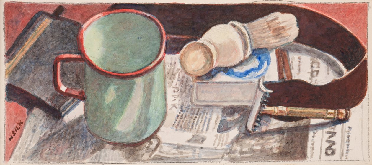 Equipamento de barbear, c.1930 de Henry Silk