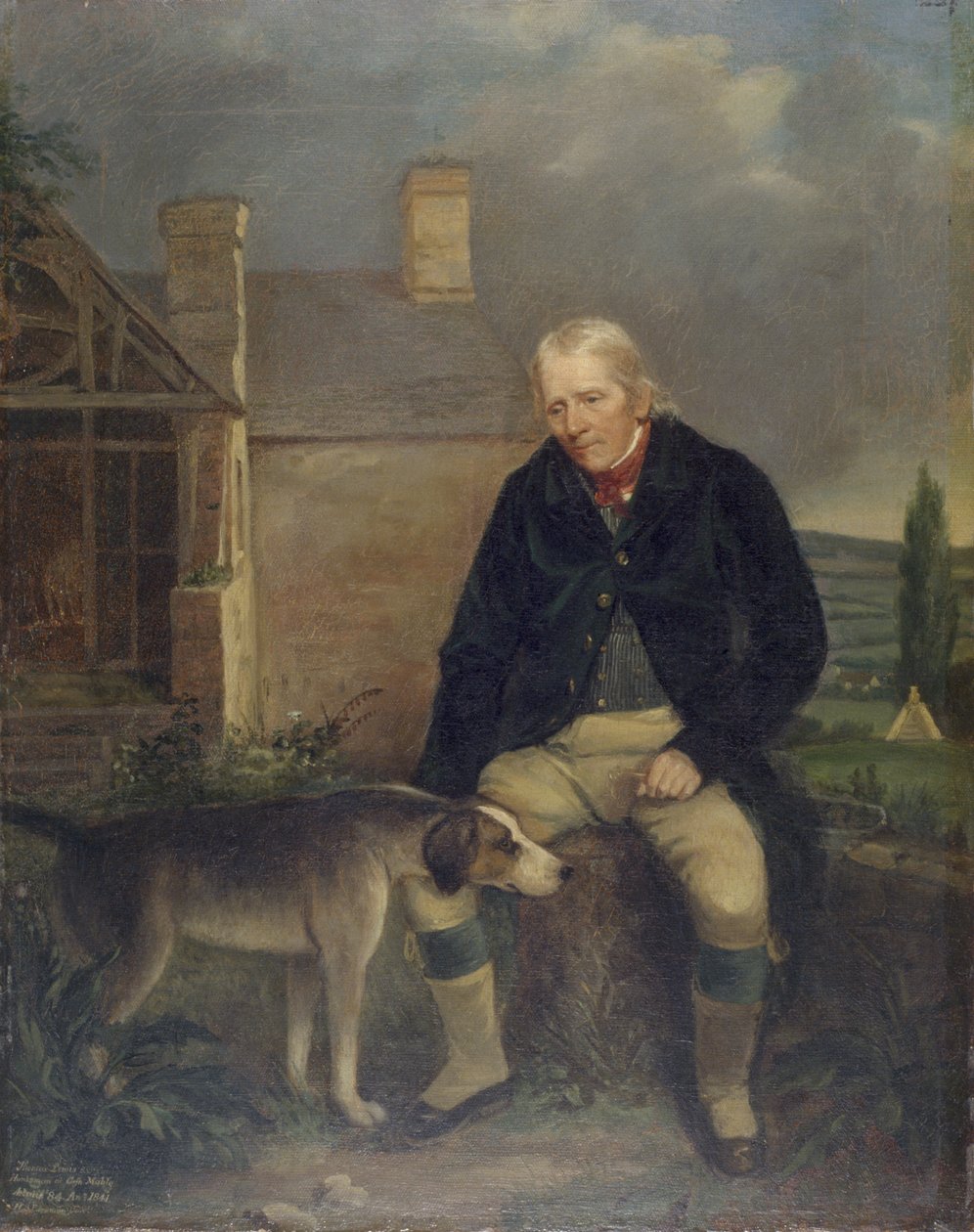 Thomas Lewis, caçador de Cefn Mable, 84 anos de Henry Spurrier Parkman
