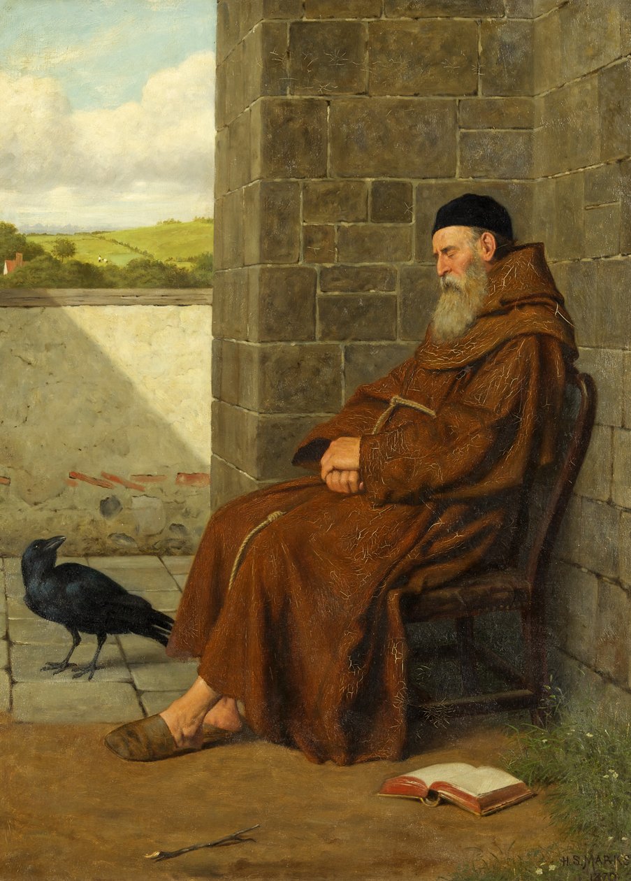 The Convent Raven de Henry Stacey Marks