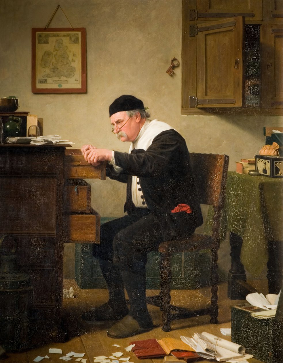 Onde está, 1882. de Henry Stacy Marks