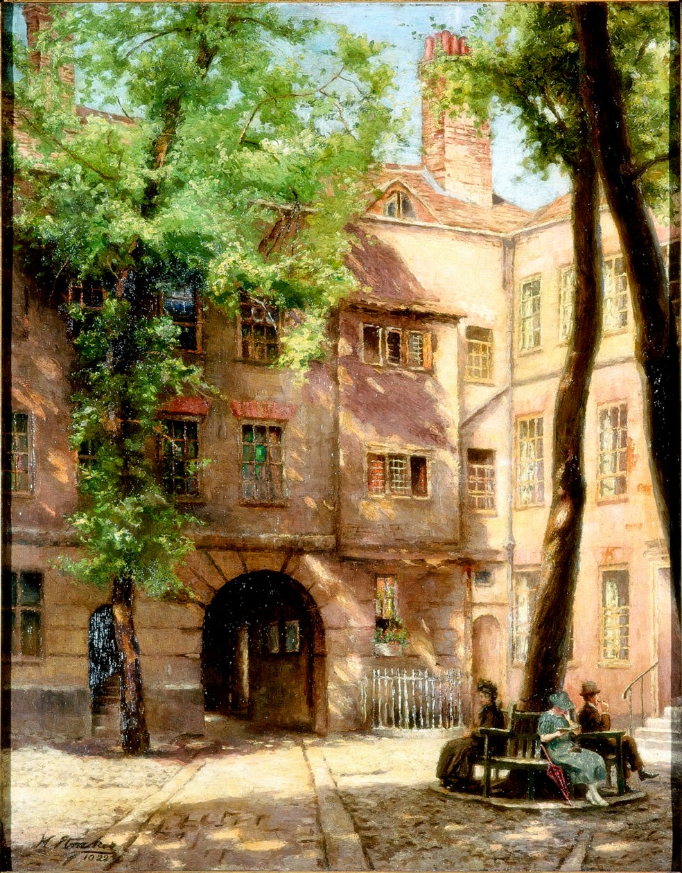 Praça de Hanover, 1922 de Henry Straker