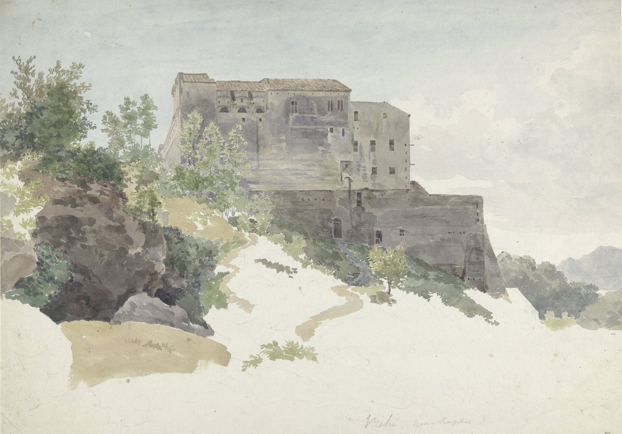 Paisagem perto de Vietri de Henry Swinburne