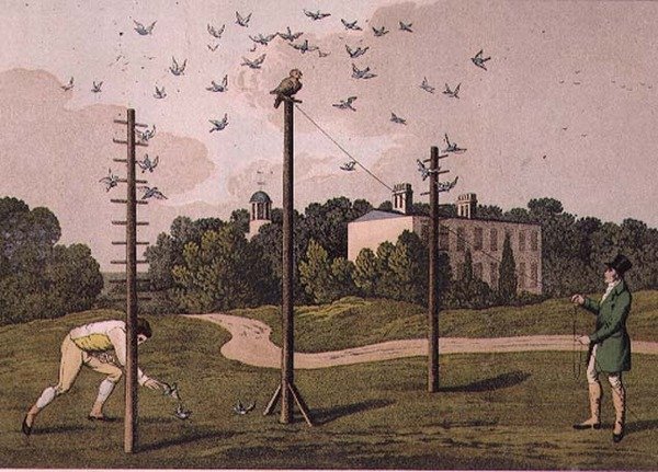 Owling, gravada por I. Clark, pub. por T. McLean, Londres de Henry Thomas (after) Alken