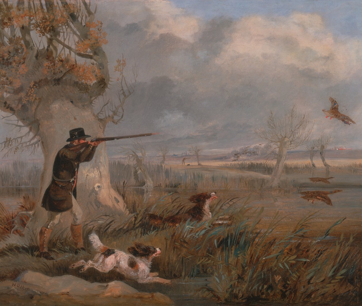 Tiro ao Pato, c. 1825. de Henry Thomas Alken