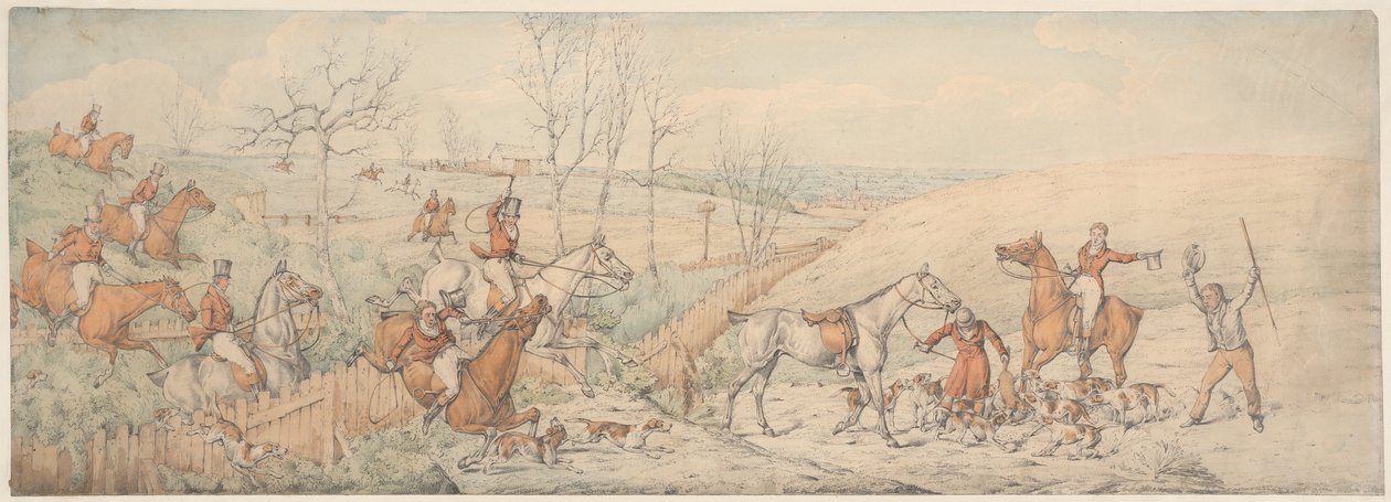 Caça à raposa: A morte de Henry Thomas Alken