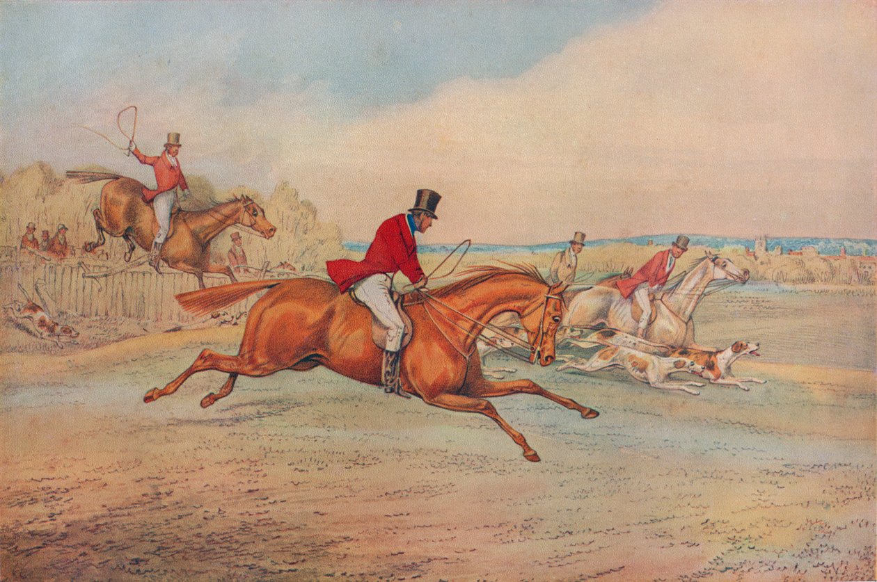 Grito Completo, c1820 de Henry Thomas Alken