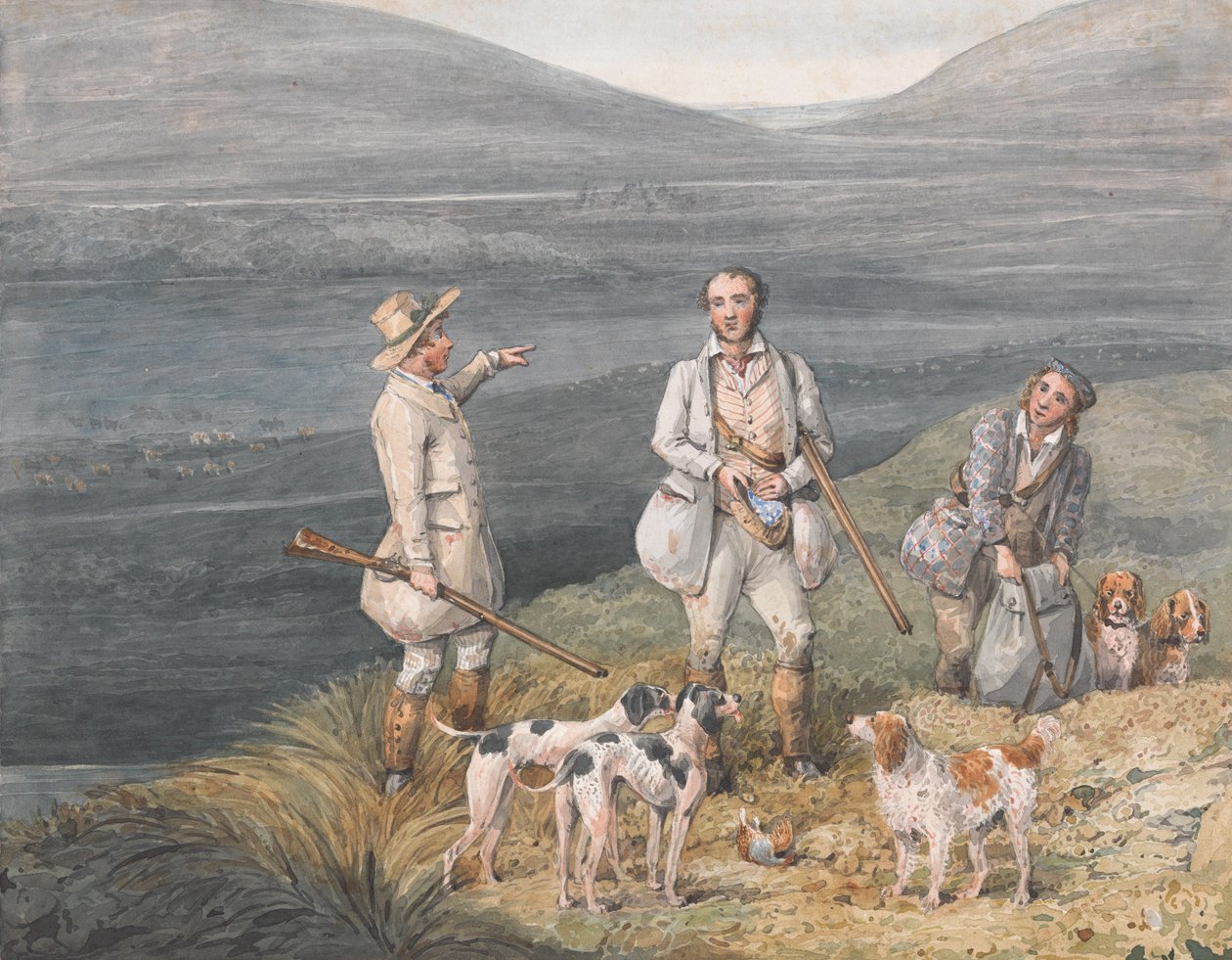 Caça ao tetraz: o tipo certo de Henry Thomas Alken