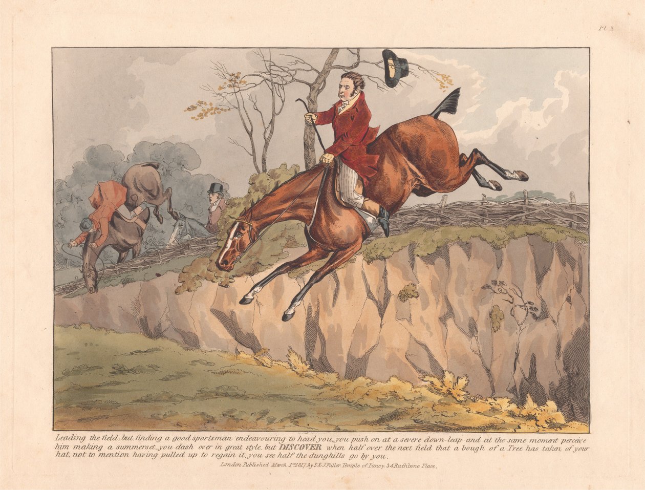 [Descobertas de caça] ... Descobrir quando se atravessou metade do campo seguinte ... de Henry Thomas Alken