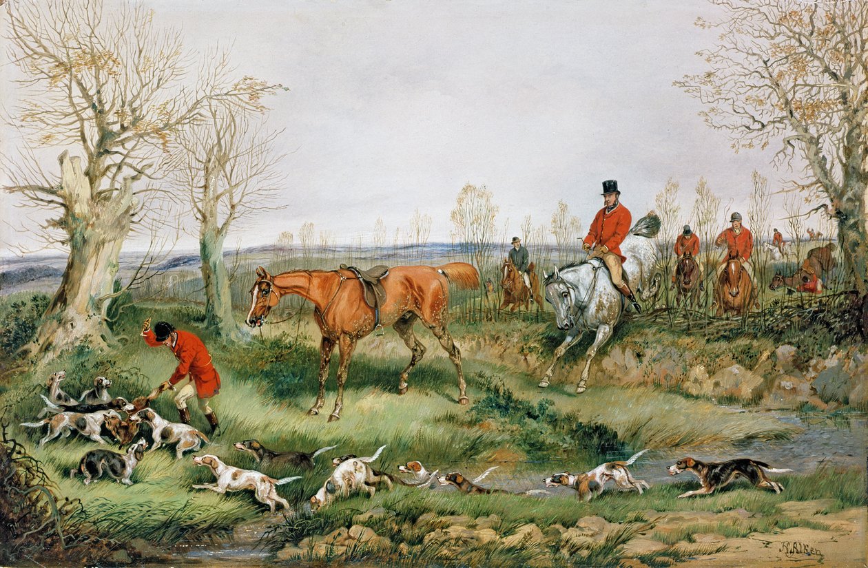 Cena de caça de Henry Thomas Alken