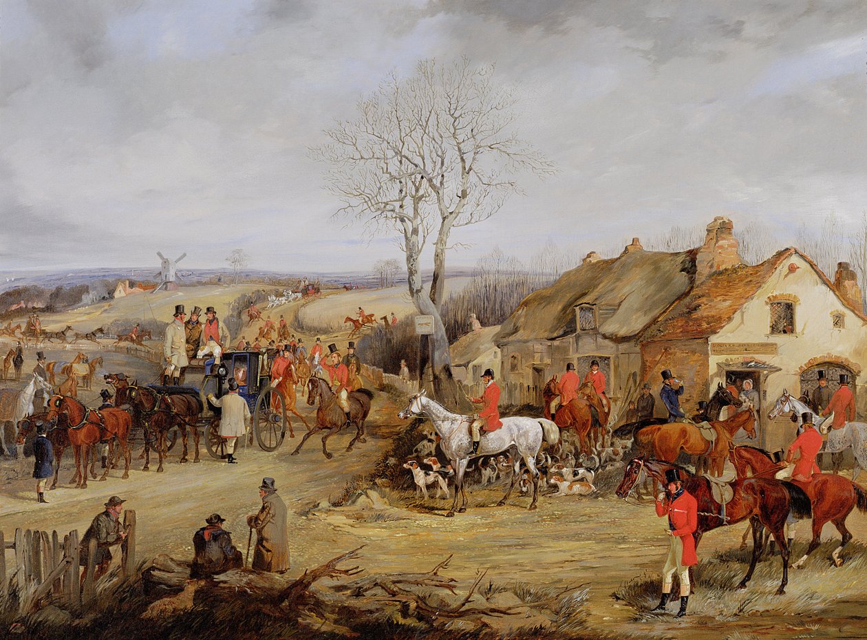 Cena de caça, o encontro de Henry Thomas Alken
