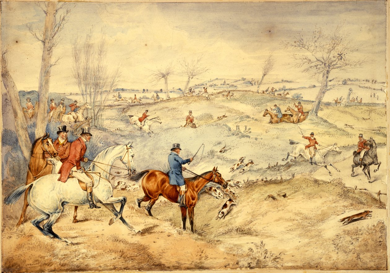 Cenas de caça: Tally-Ho de Henry Thomas Alken
