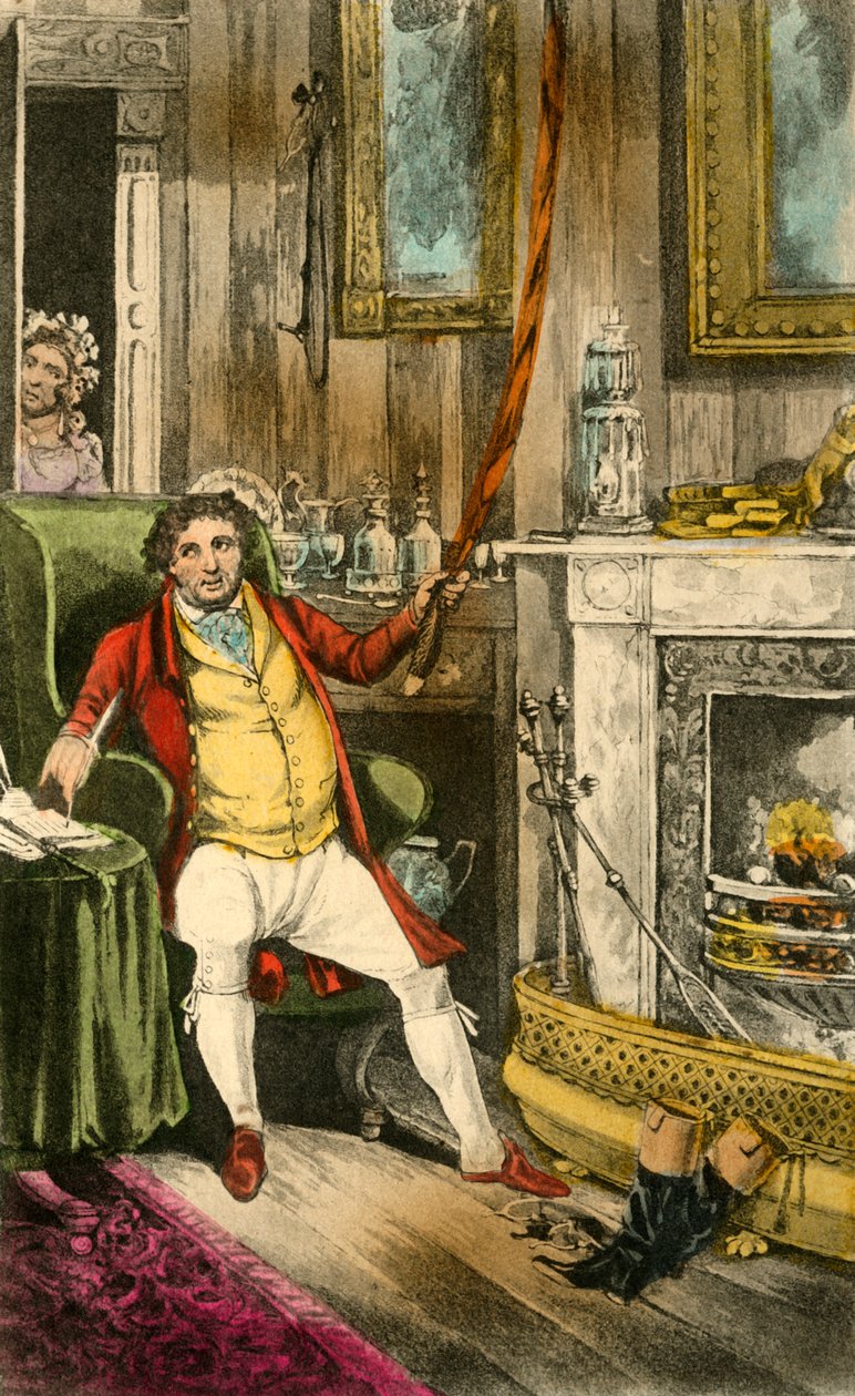 John Jorrocks, Esq., MSH, etc., etc., etc., etc. Um cidadão de crédito de renome, 1838 de Henry Thomas Alken