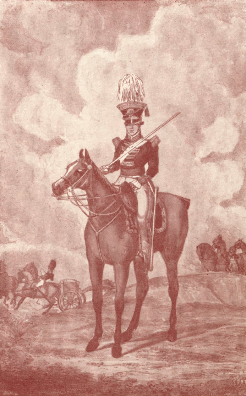 Oficial, artilharia de pé, c1825 1909 de Henry Thomas Alken