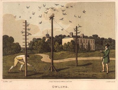 "Owling", pub. por Thomas McLean de Henry Thomas Alken