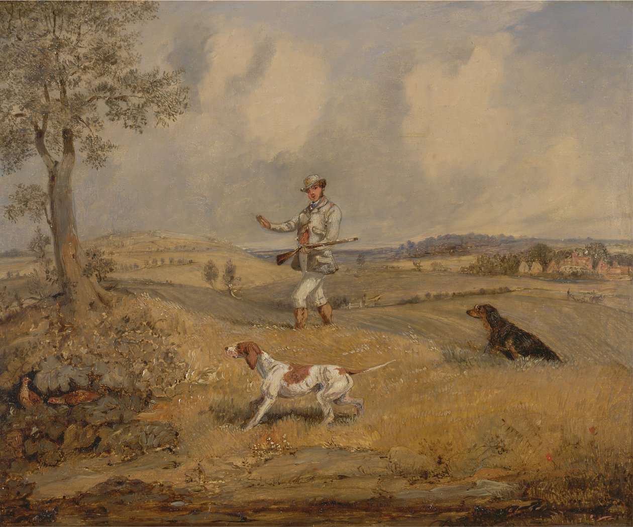 Tiro à Perdiz, ca. 1825. de Henry Thomas Alken