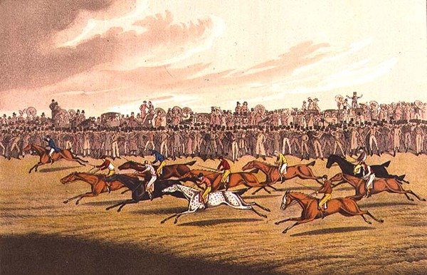 "Corrida", pub. por Thomas McLean de Henry Thomas Alken