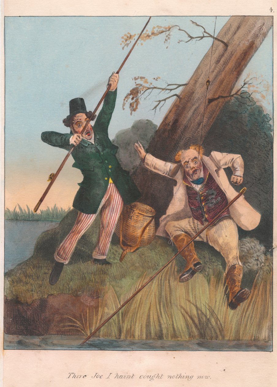 Conjunto de doze com folha de rosto: «Sporting Satirist» de Henry Thomas Alken