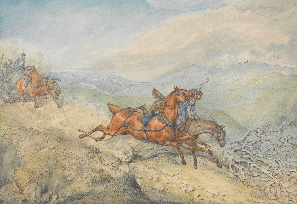 Tiro de uma arma de Henry Thomas Alken