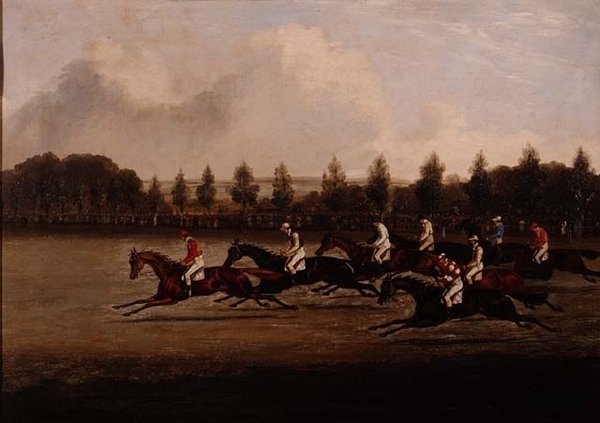 Início do Doncaster St. Leger de Henry Thomas Alken