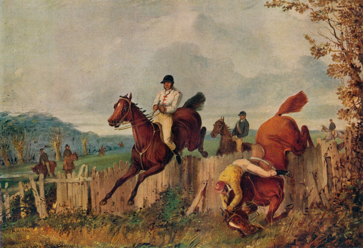 Introdução ao Steeplechasing,, c1805-1851, 1924 de Henry Thomas Alken