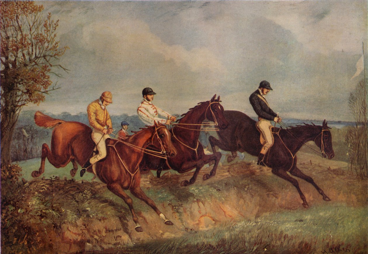 Classificação de obstáculos, c1805-1851, 1924 de Henry Thomas Alken