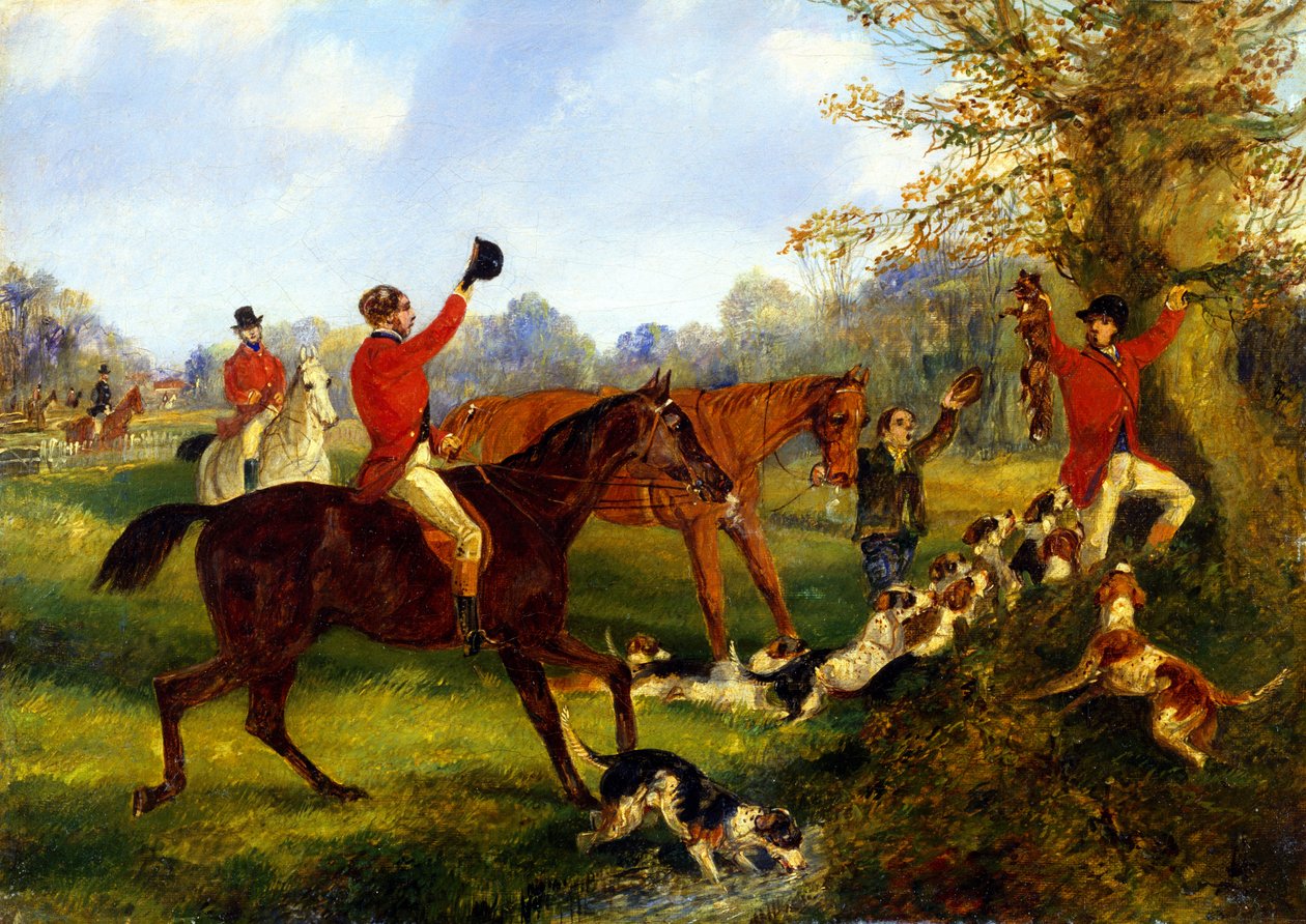 O acabamento, c.1840 de Henry Thomas Alken