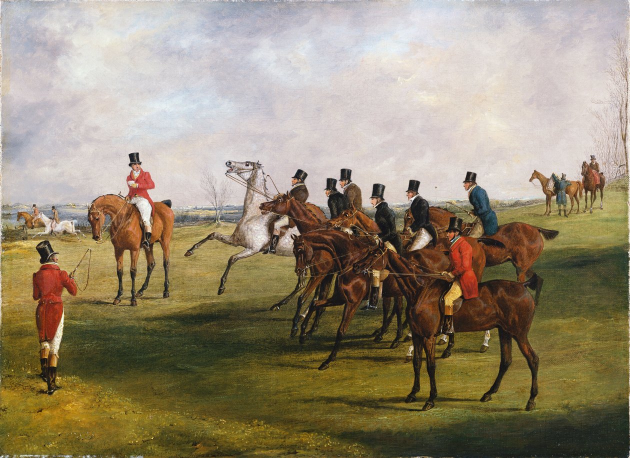 The Grand Leicestershire Steeplechase, 12 de março de 1829: o começo de Henry Thomas Alken