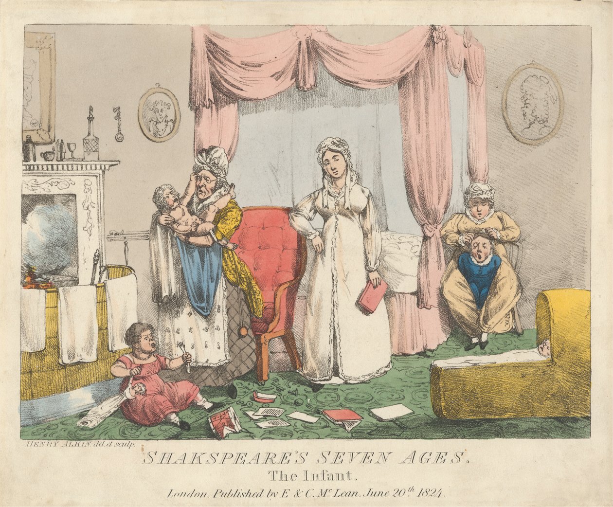 O Bebé de Henry Thomas Alken