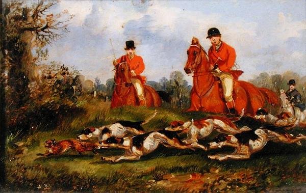 A Matança (óleo sobre tela) de Henry Thomas Alken
