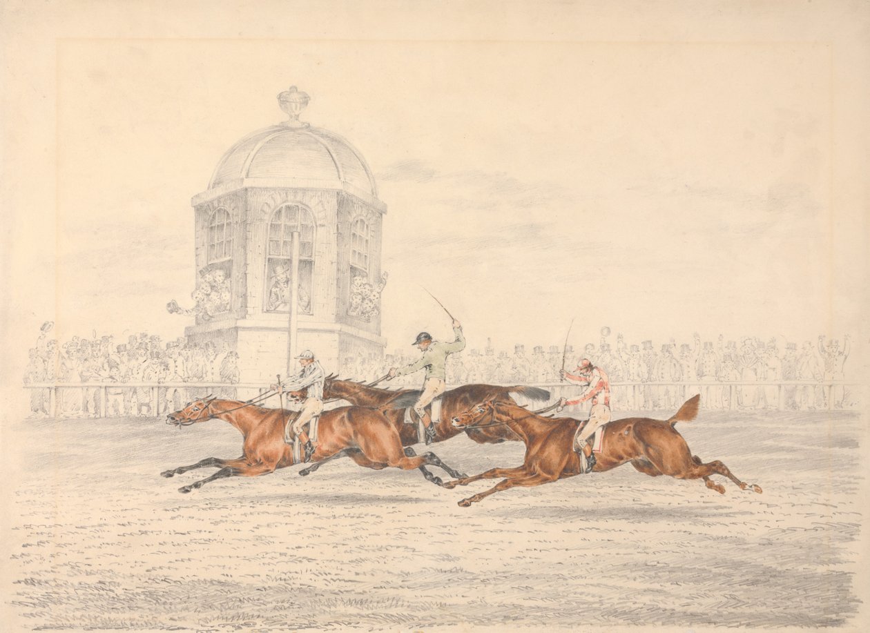 O St. Leger, Doncaster: a chegada de Henry Thomas Alken